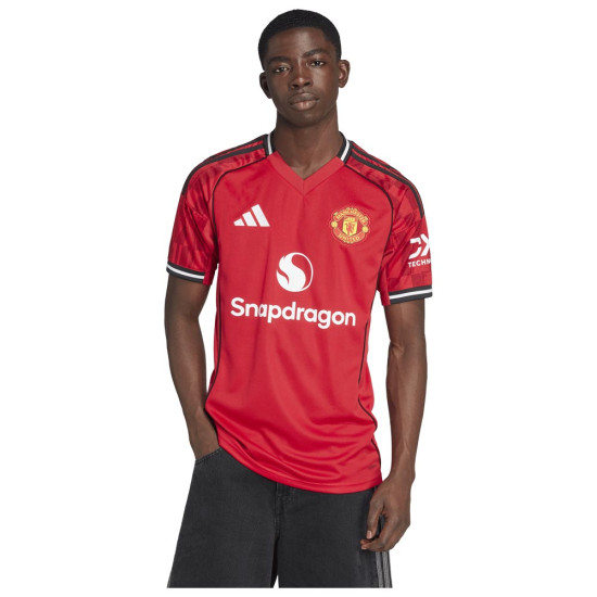 Adidas Ανδρική ποδοσφαιρική φανέλα Manchester United 25/26 Home Jersey Adidas Ανδρική ποδοσφαιρική φανέλα Manchester United 25/26 Home Jersey